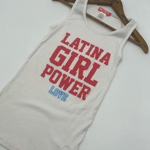 More Minutes Latina Girl Power Love Tank